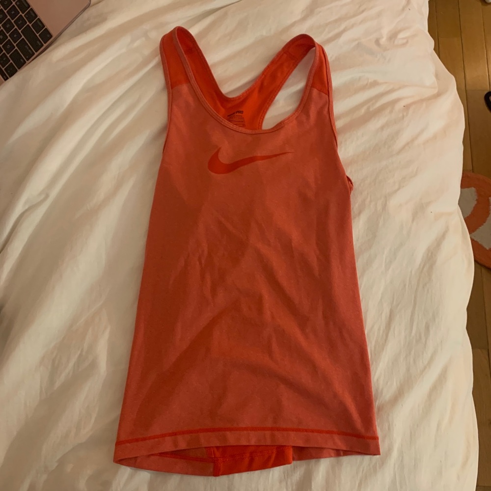 Red Nike Running Shirt